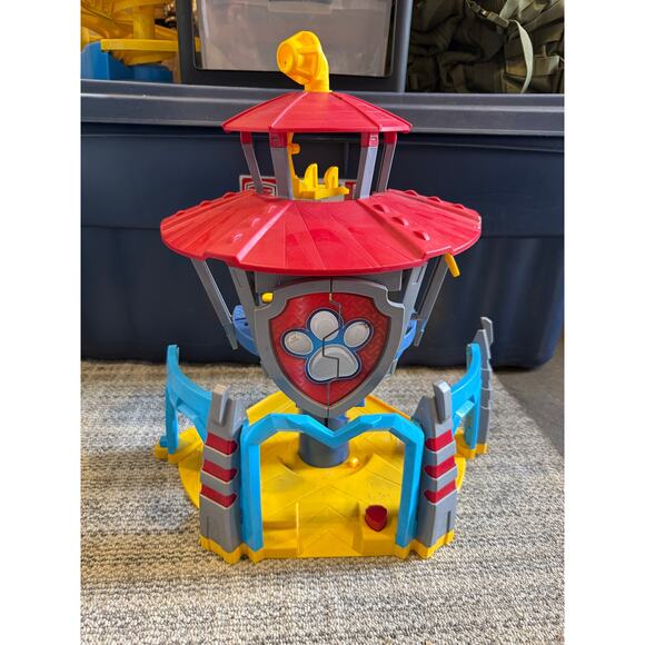 Paw Patrol Dino Rescue Headquarters Tower Command Center Playset - Picture 1 of 7
